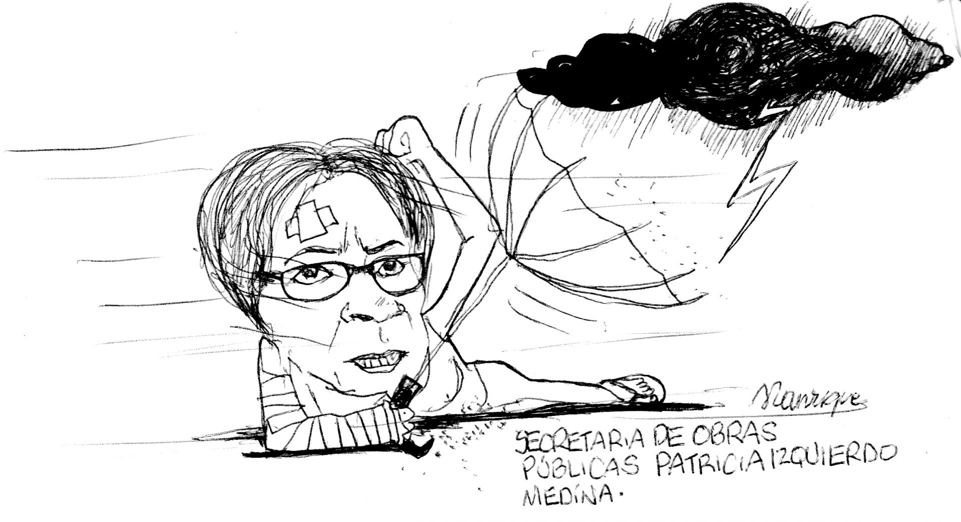 La exsecretaria de Obras, Patricia Izquierdo, no logra amparo contra posible detención