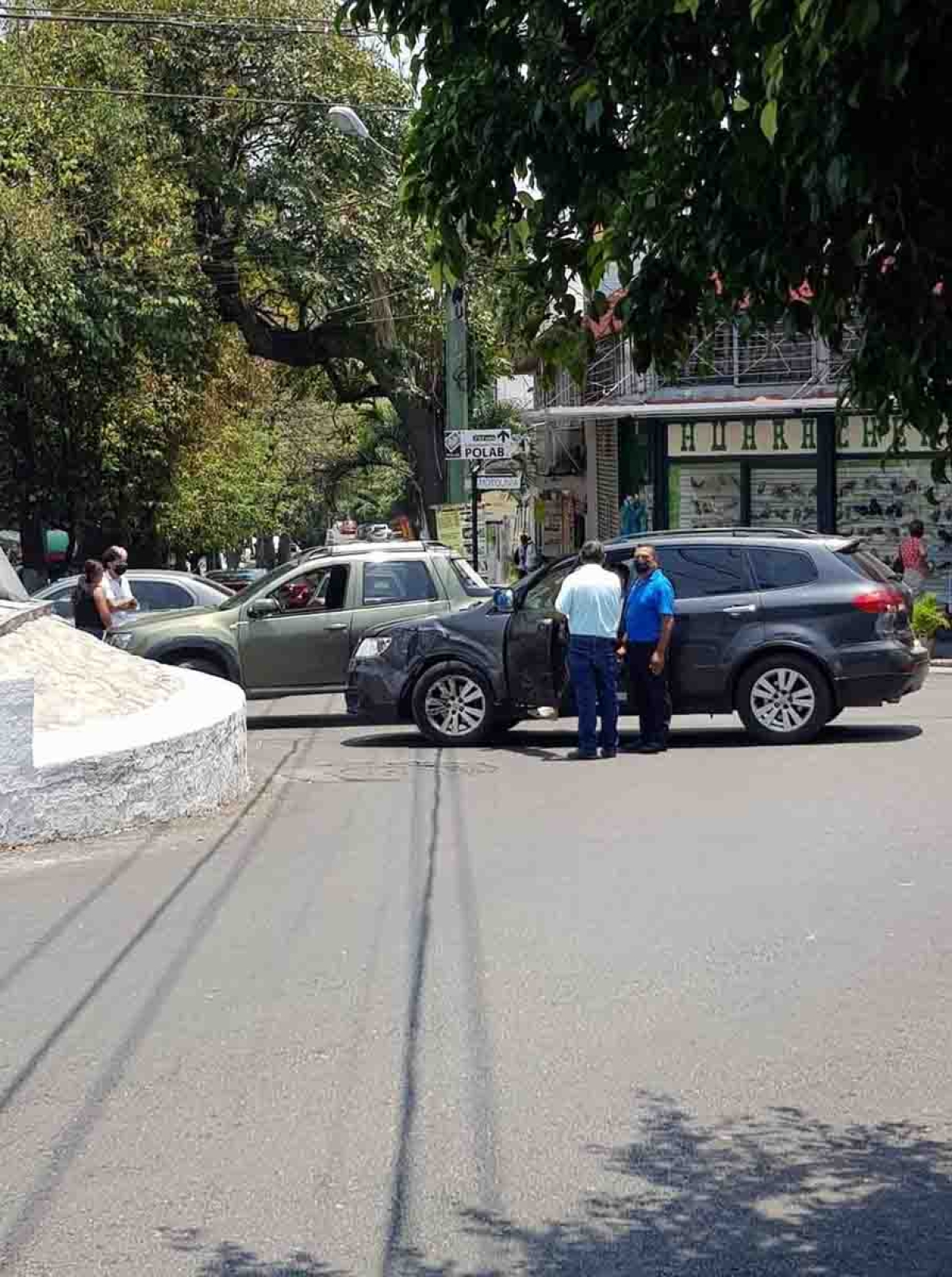 Impactó cinco vehículos al quedarse sin frenos