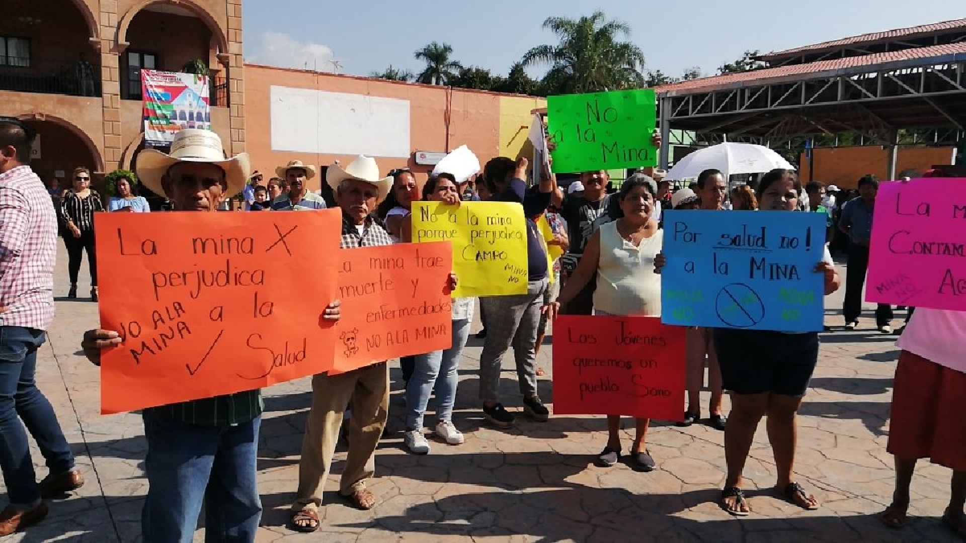 Piden comuneros al gobernador cancelar las concesiones de Álamos Gold