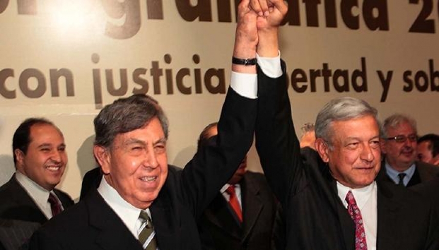 AMLO busca firmar acuerdo de unidad con Cárdenas