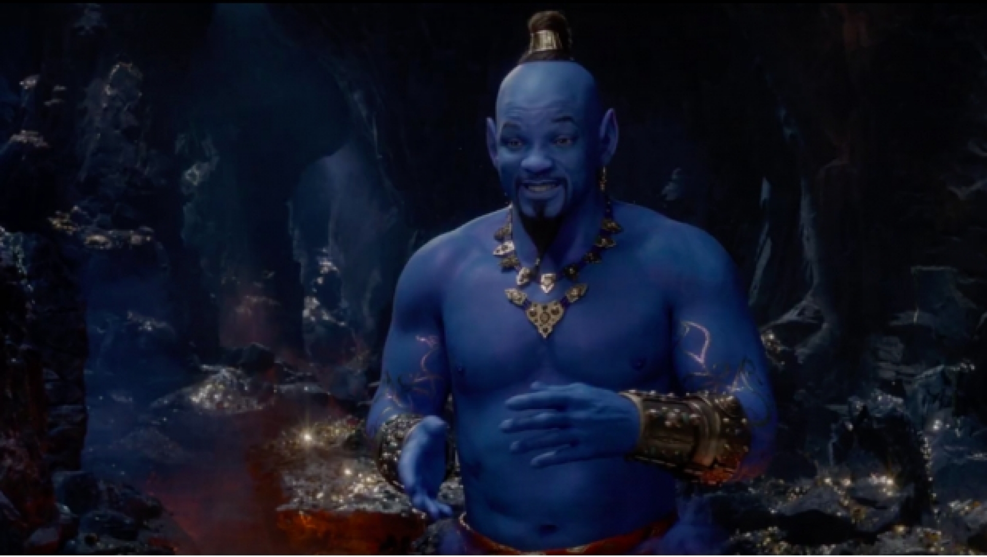 Nuevo trailer de Aladdin muestra a Will Smith como el genio
