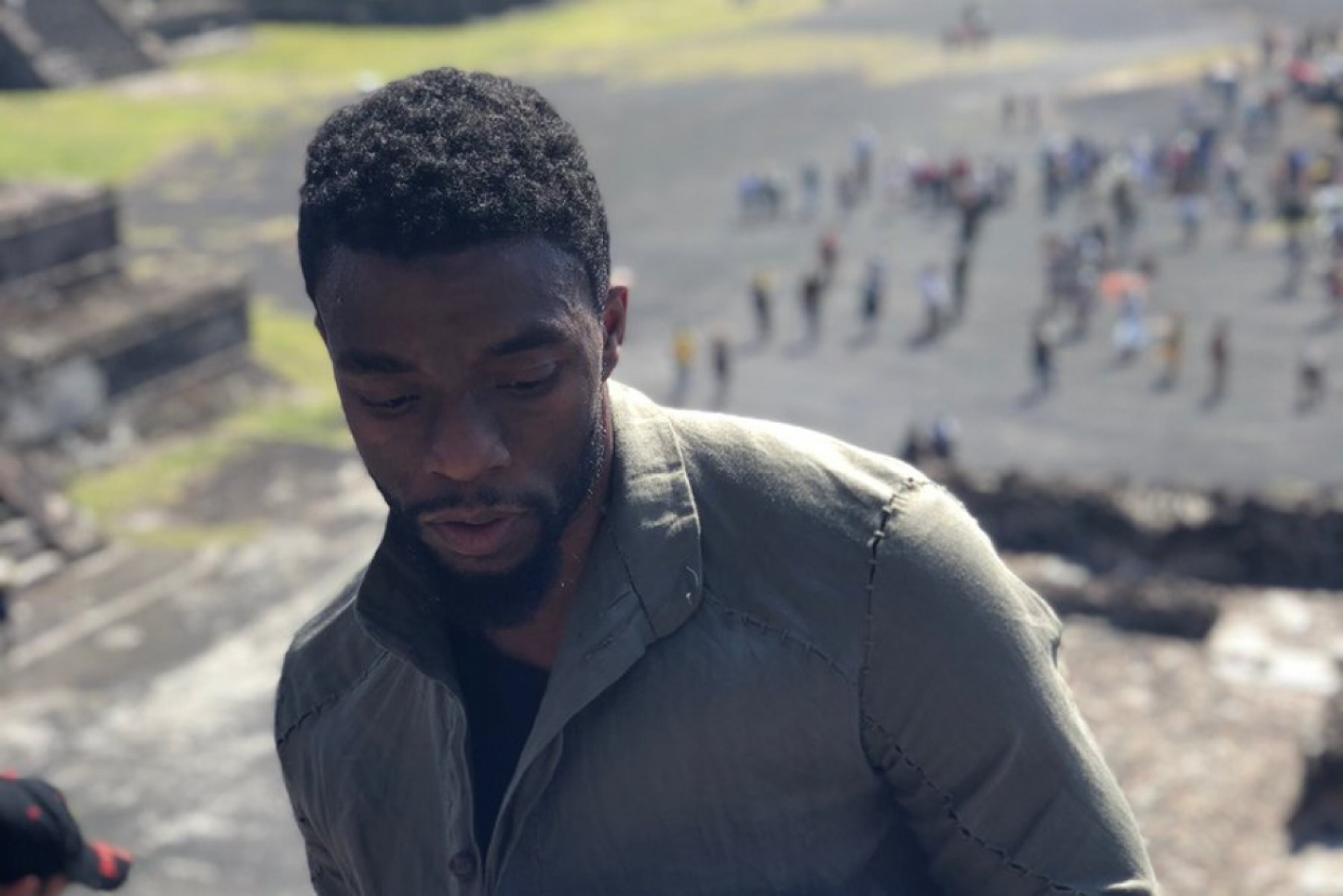 El Rey de Wakanda visitó Teotihuacán