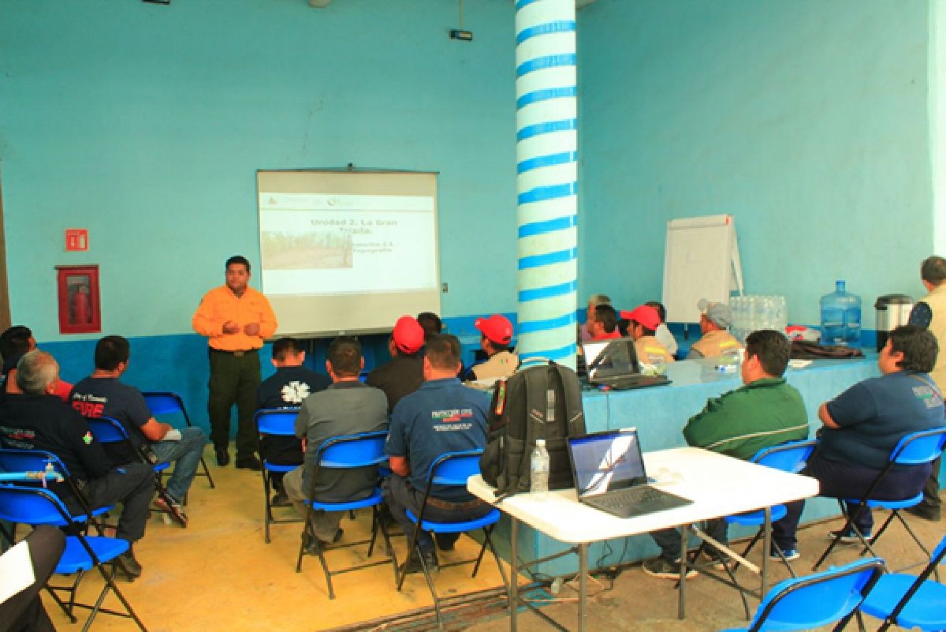 Imparten en Yecapixtla curso para combatientes de incendios forestales