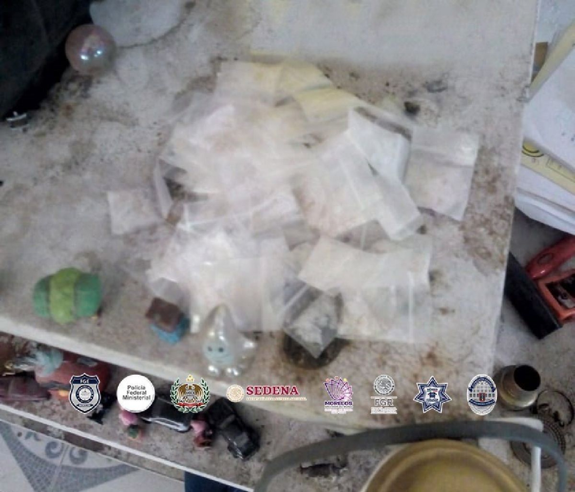 Vendían droga en una tienda de abarrotes