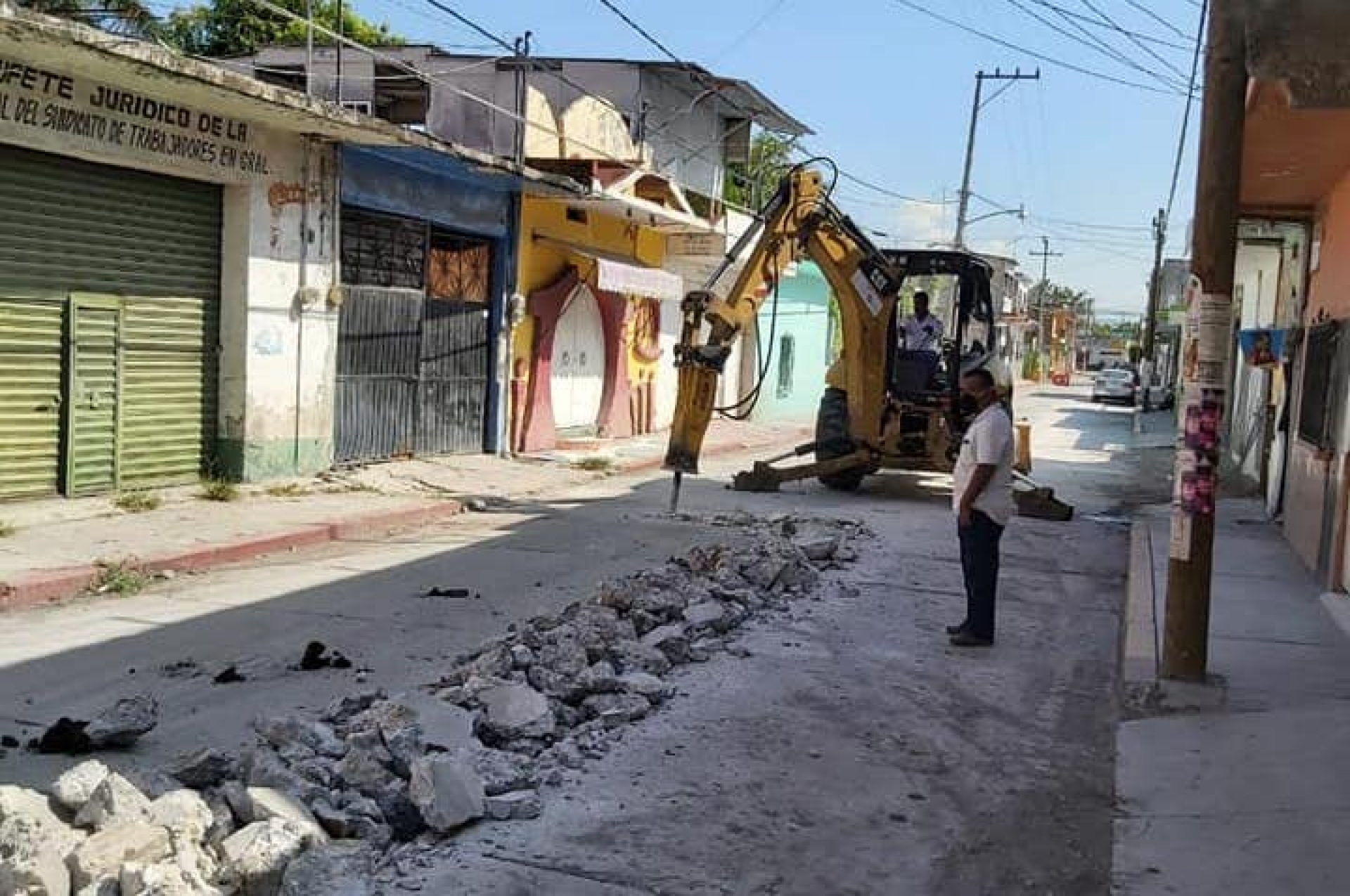 Se inicia reparación de drenaje en calles de Jojutla
