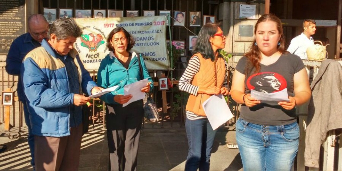 Invitan activistas a marchar en demanda de un nuevo Constituyente