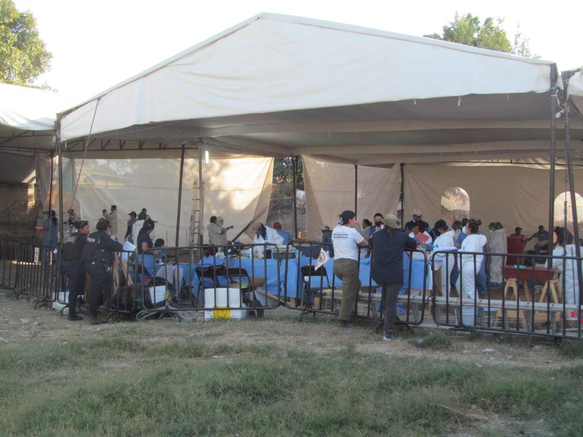 Concluyen excavaciones en fosas de Jojutla