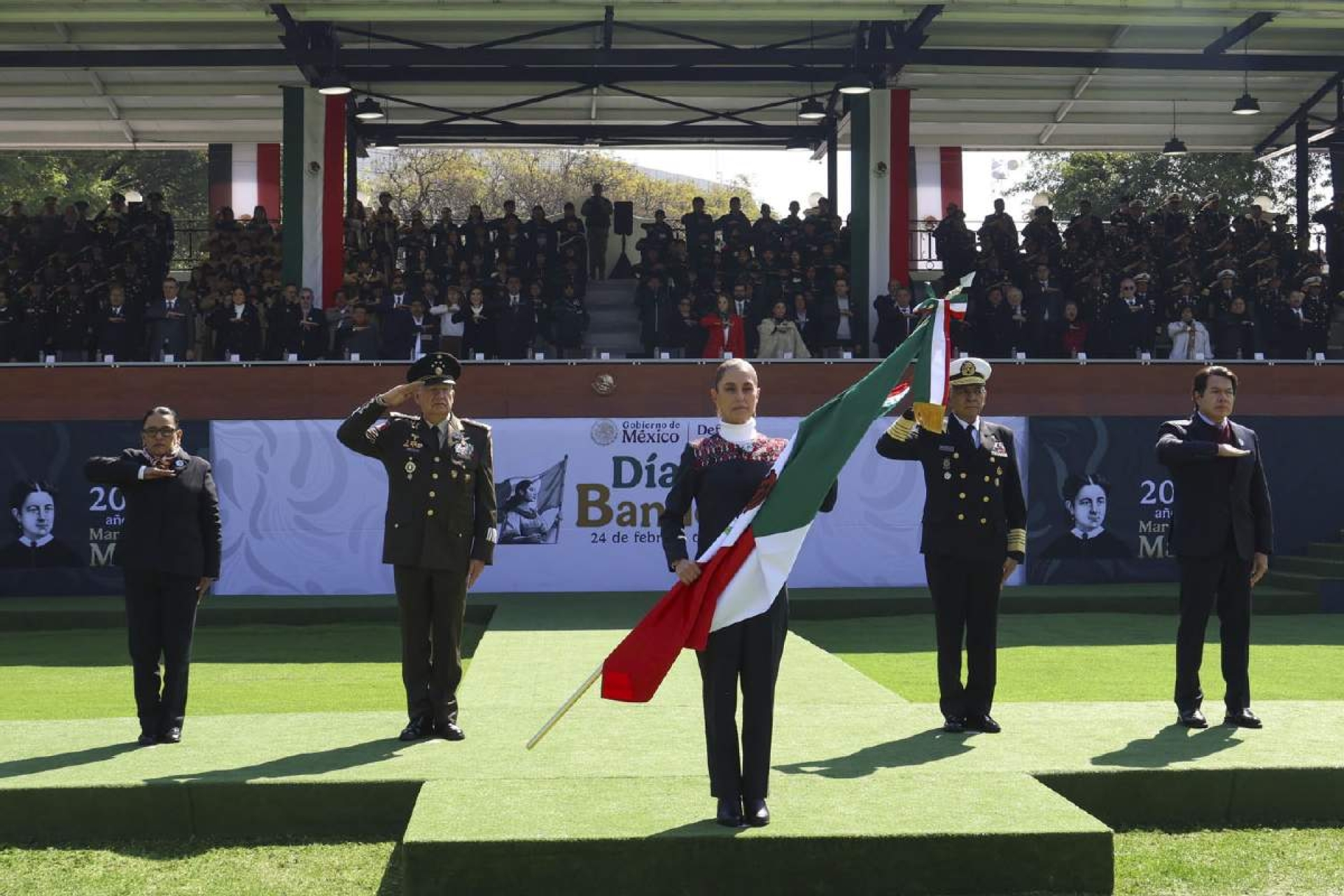 México es dignidad, valentía y grandeza: Claudia Sheinbaum