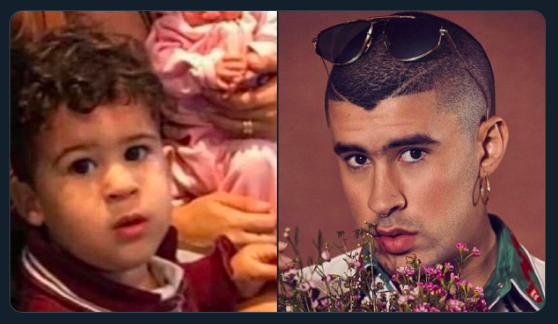 Se hace viral por su parecido con Bad Bunny; lo apodan Bad Bunnito