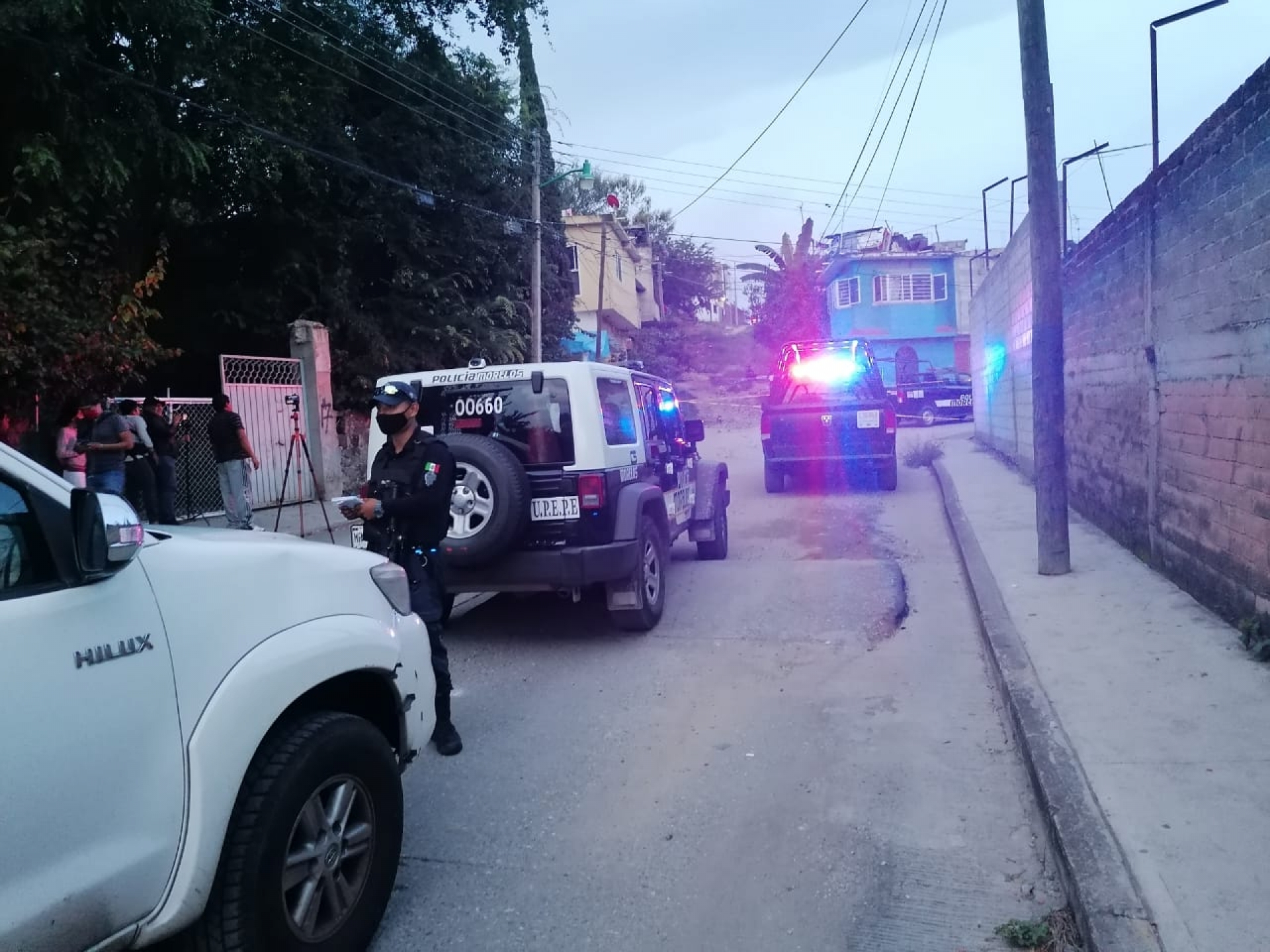 Eran albañiles los hombres asesinados en la Tres de Mayo