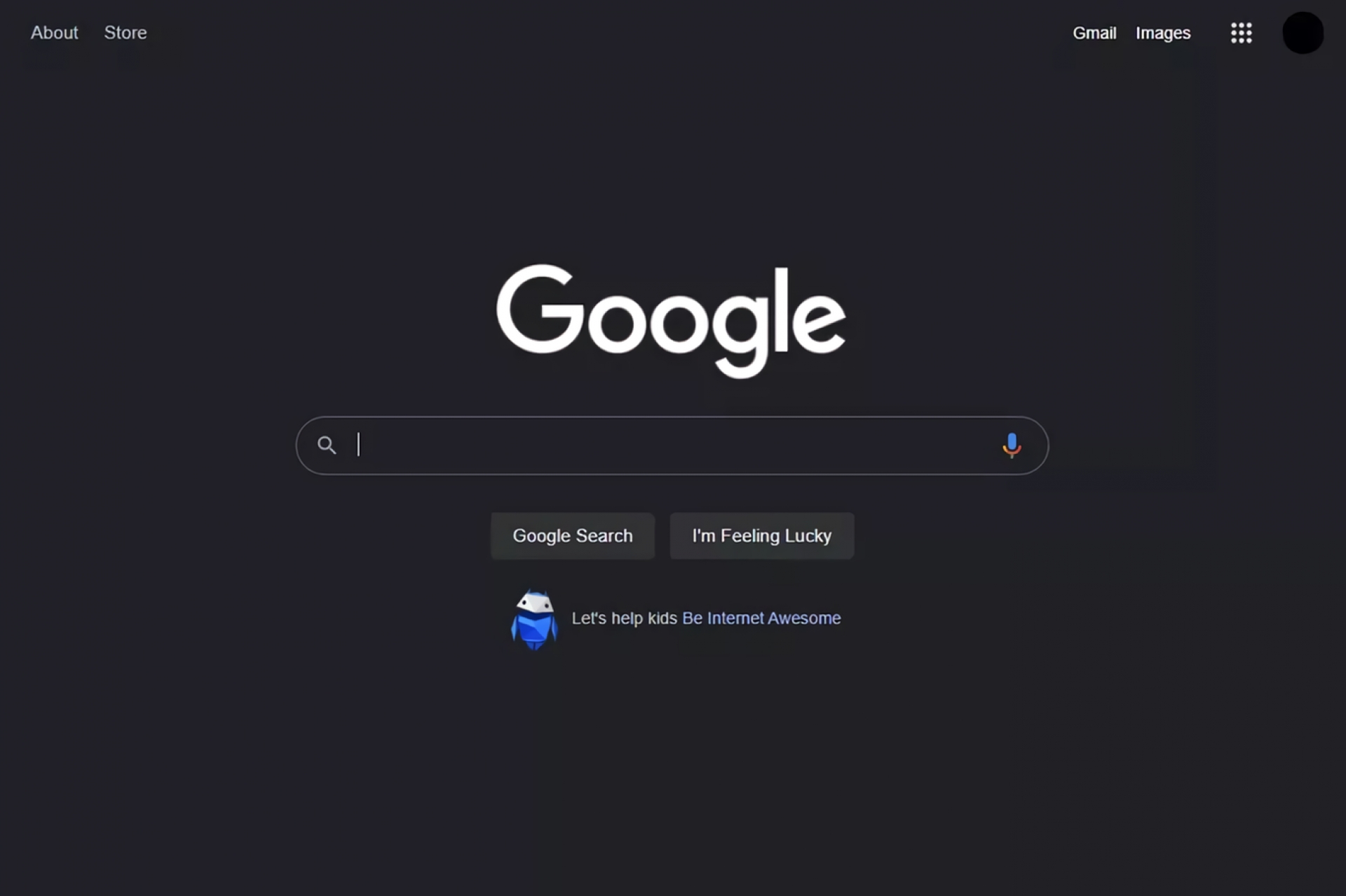Google también prepara modo oscuro para su buscador web