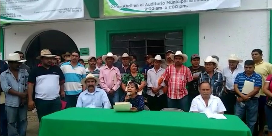 Solicitan apoyo productores de Emiliano Zapata, ante daños ocasionados por granizada en sus cultivos