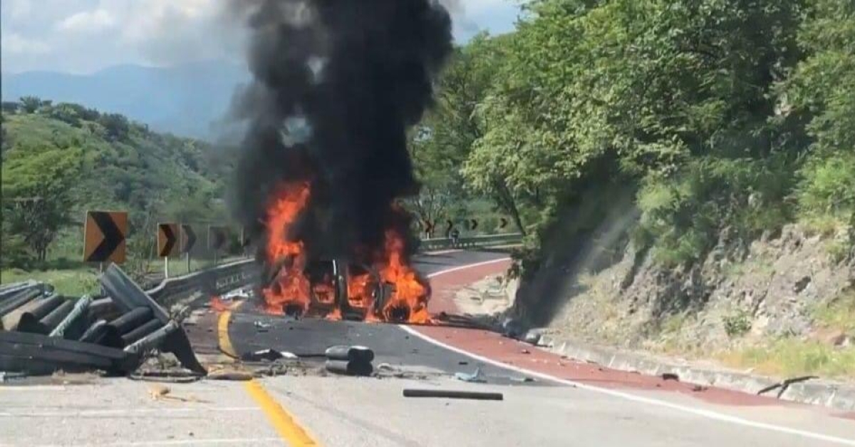 Choque en la autopista Cuernavaca-Iguala deja dos heridos