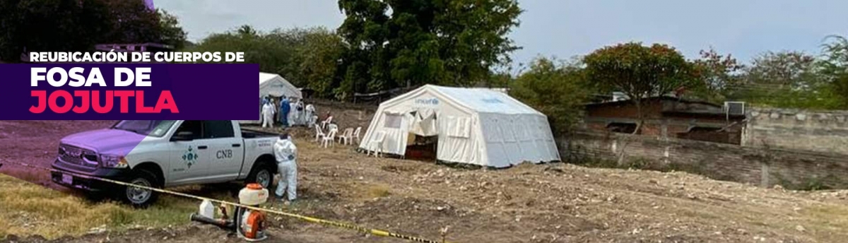 Comienza reubicación de cuerpos encontrados en fosa de Jojutla