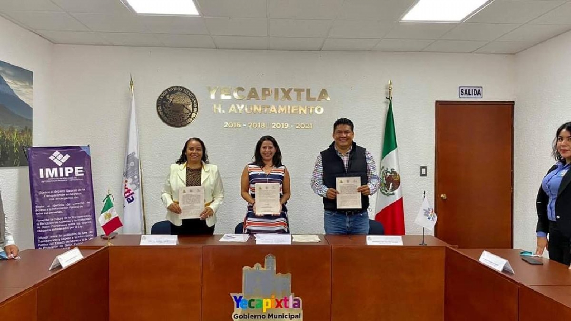 Yecapixtla firma “Carta compromiso por la transparencia”