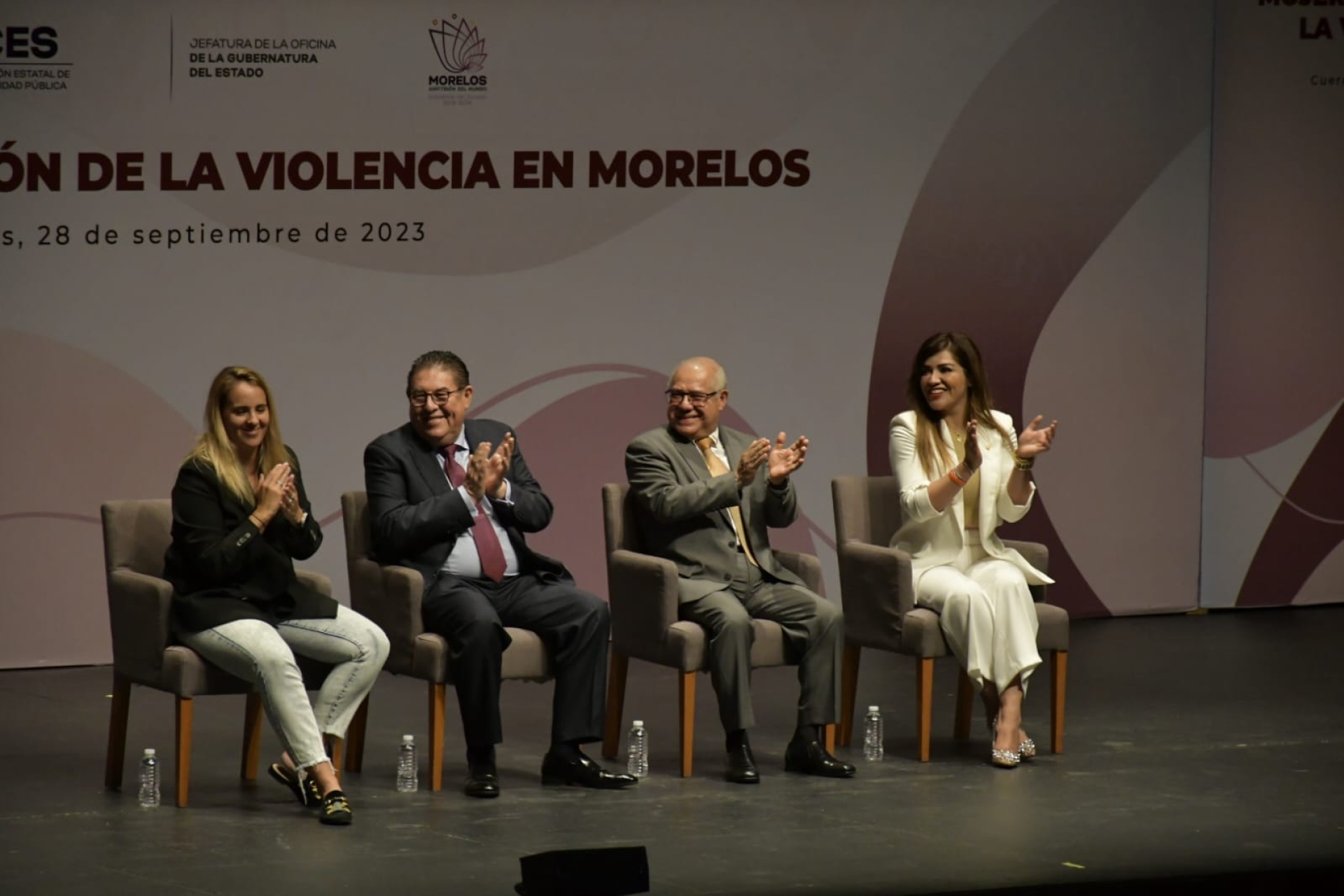 Inaugura Víctor Mercado foro 'Mujeres por la prevención de la violencia en Morelos' a favor de la participación de las morelenses