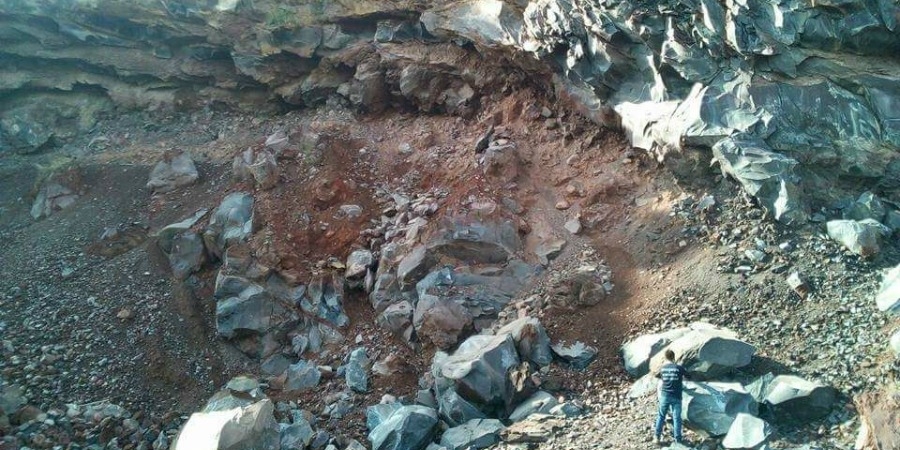 Se registra derrumbe en un paraje de Atlatlahucan