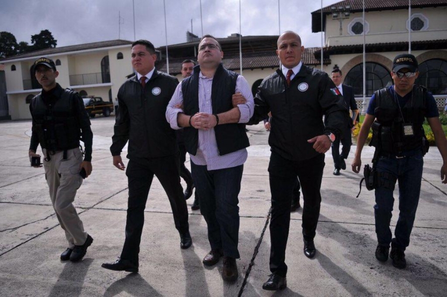 VIDEO: Guatemala entrega a Javier Duarte a México