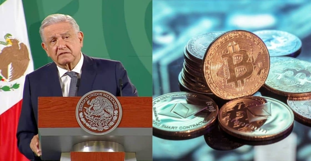 AMLO descarta uso de criptomonedas en México