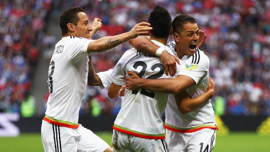 México está en semifinales de la Copa Confederaciones