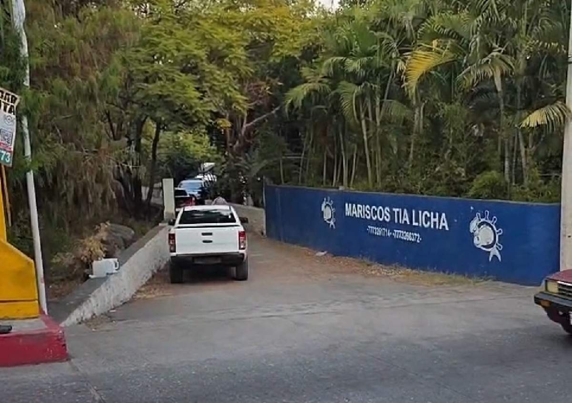 Ataque en marisquería deja tres heridos