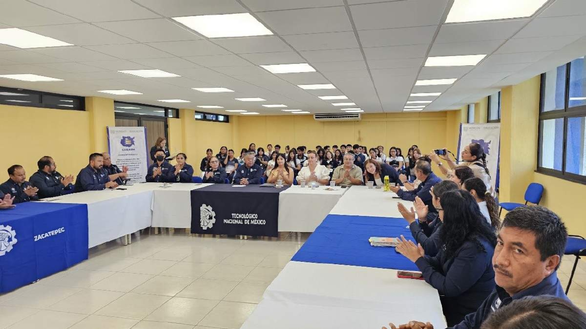 Firman ITZ y Cobaem convenio de colaboración