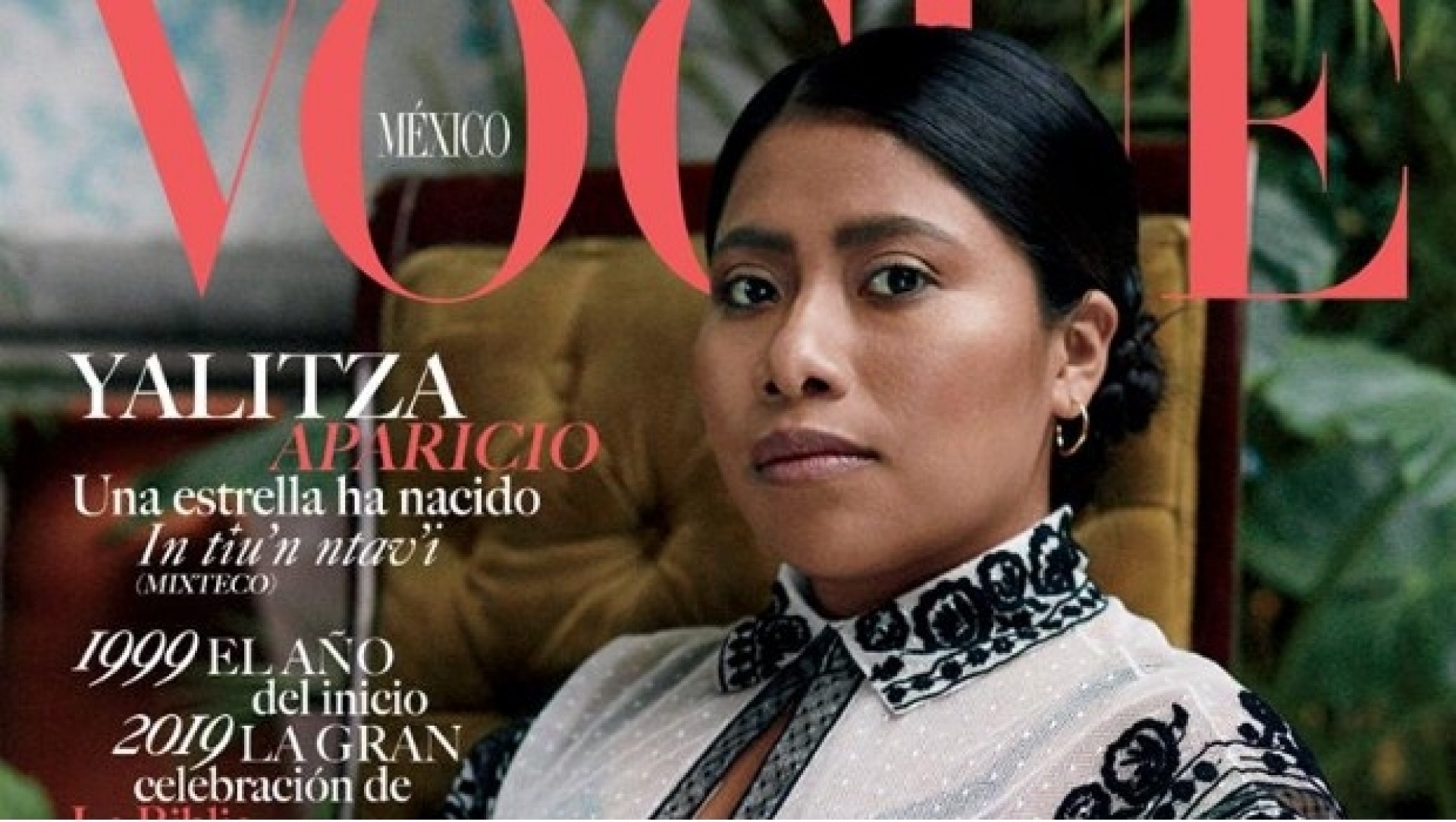 Yalitza Aparicio engalana portada de Vogue