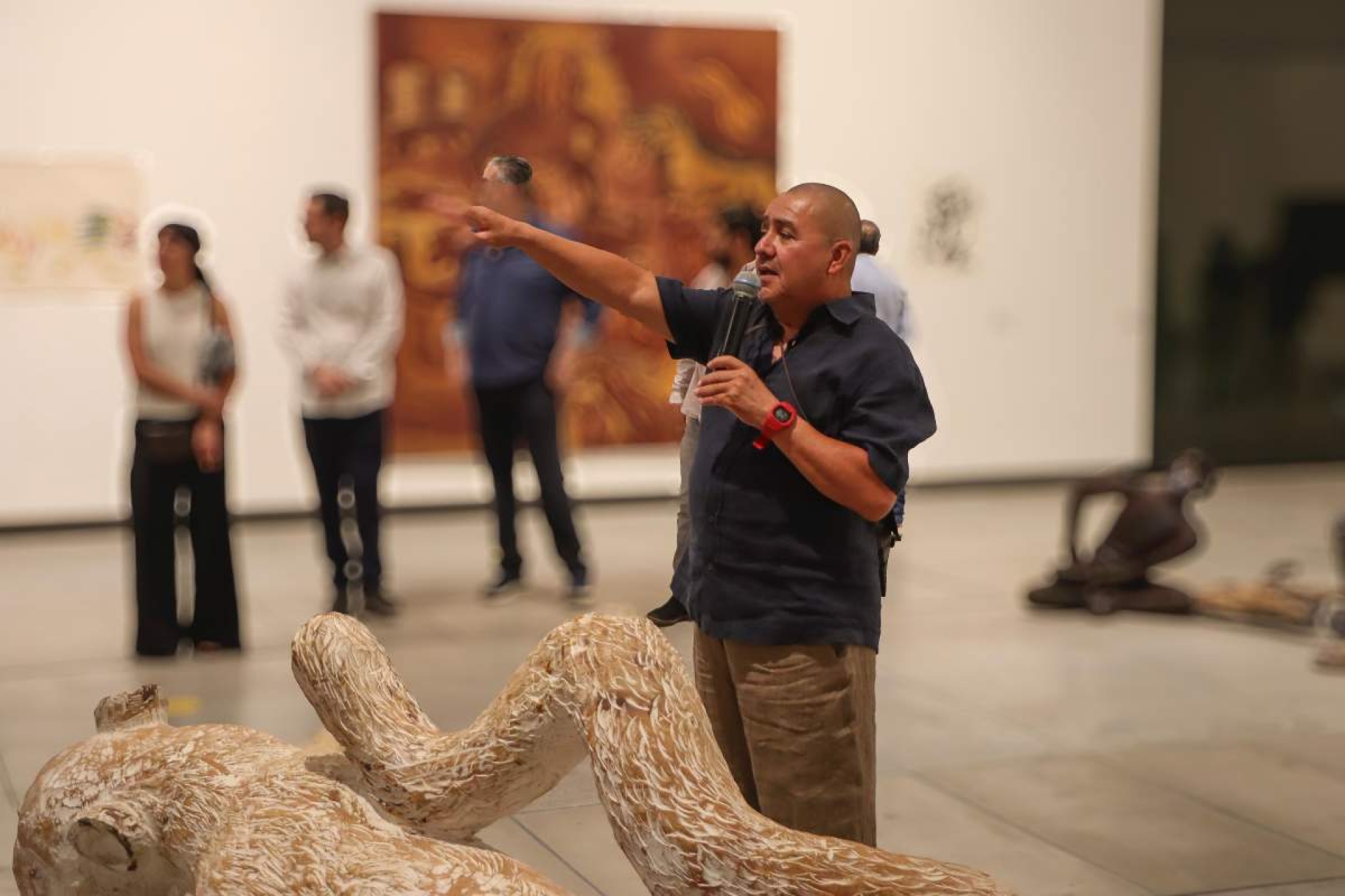 Inauguran en el MMAC exposición 'Quincunce' de Germán Venegas
