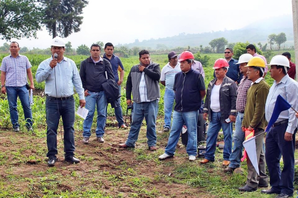 Inicia la construcción de un cárcamo de distribución de agua potable en la comunidad de Achichipico