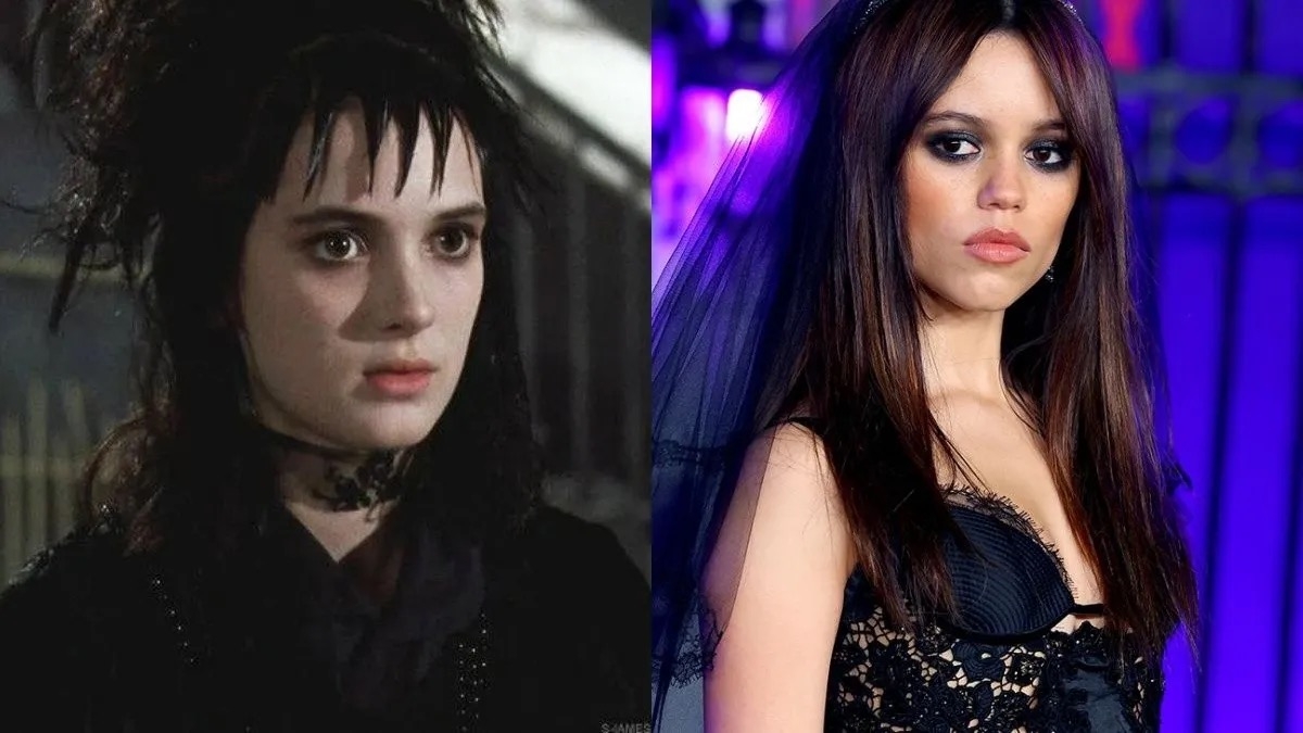 Jenna Ortega es la hija menor de Lydia Deetz en la esperada secuela #Beetlejuice2 de #TimBurton