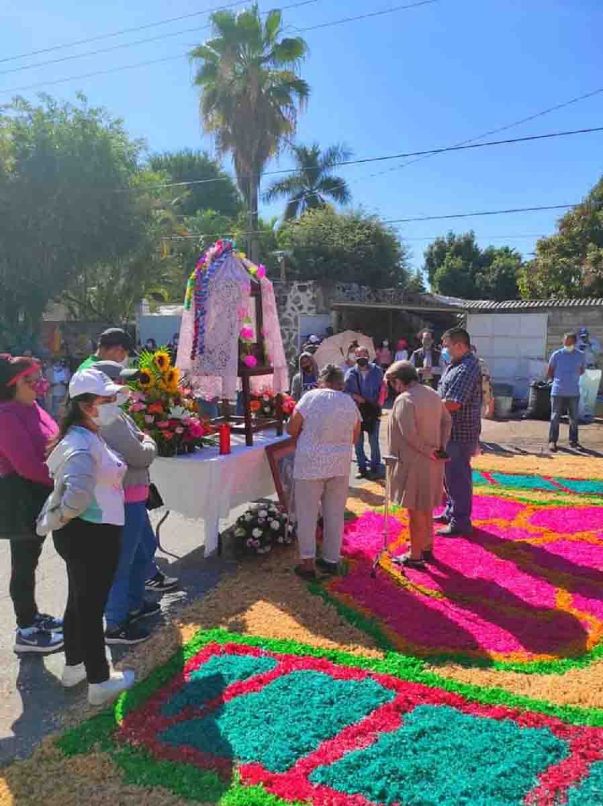 Celebran a la virgen de la Candelaria en municipios del poniente