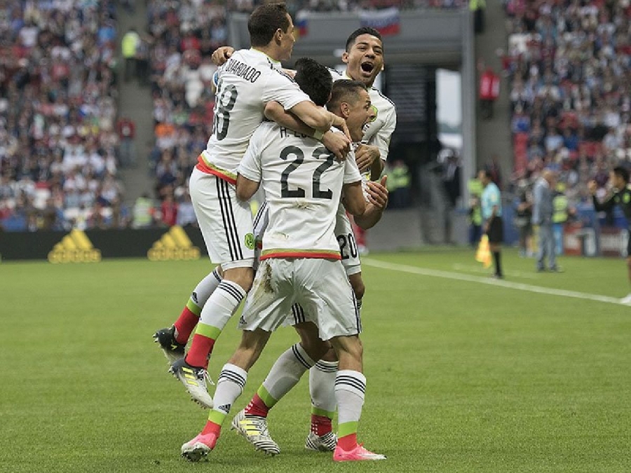 México está en semifinales de la Copa Confederaciones Rusia 2017