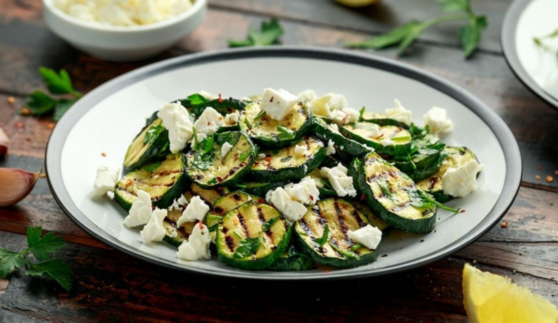 Receta sencilla de calabacitas a la plancha: rápida, saludable y deliciosa