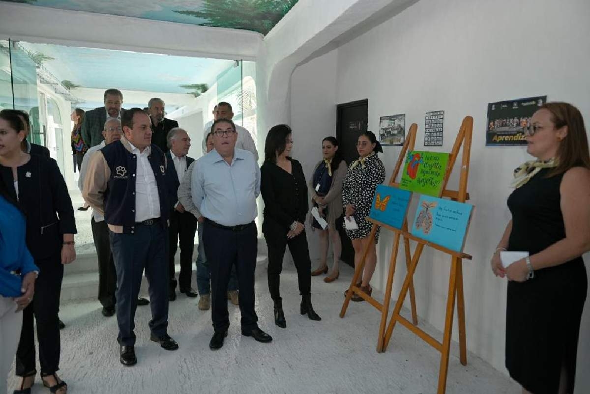 Brinda gobierno de Cuauhtémoc Blanco nuevos espacios a estudiantes del Cobaem
