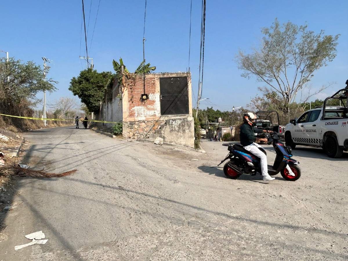 Abandonan un cadáver en la Calera Chica
