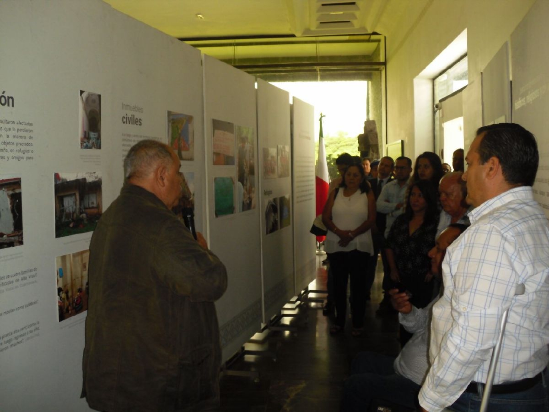 Invitan a la exposición “La gente y su fuerza: el sismo en Morelos”