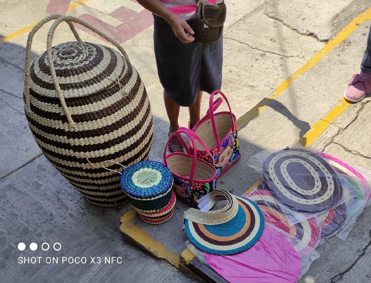 Sus productos artesanales se quedaron sin mercado