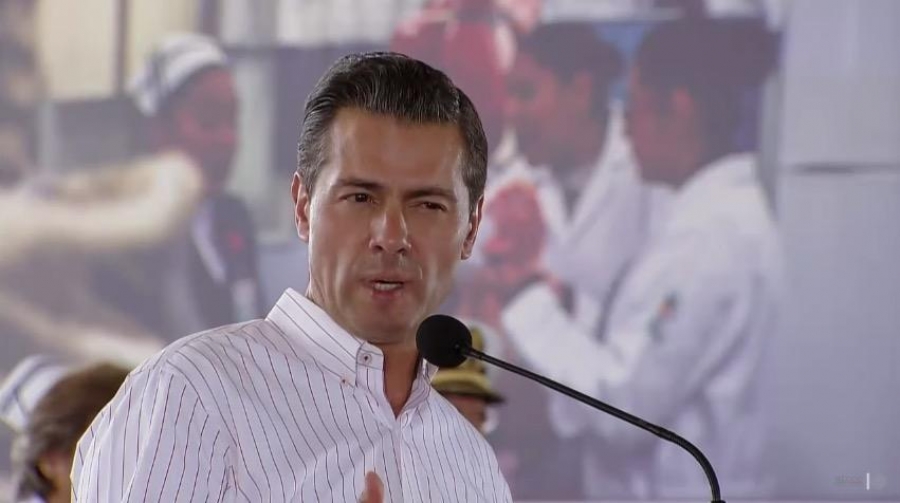 VIDEO: "Me quedé en el mes pasado", Peña Nieto confunde el Día de Reyes