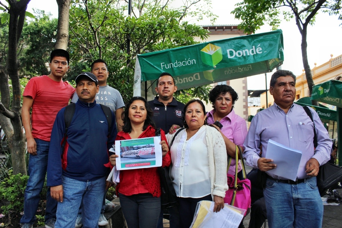 Se suman maestros de Morelos a paros contra reforma educativa