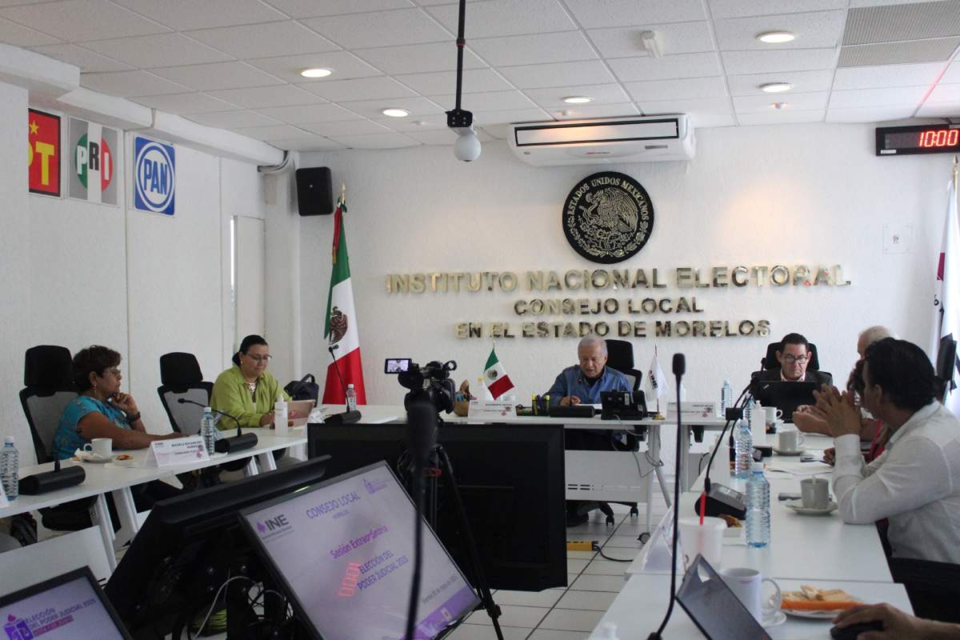 INE en Morelos se declara listo para elección del Poder Judicial