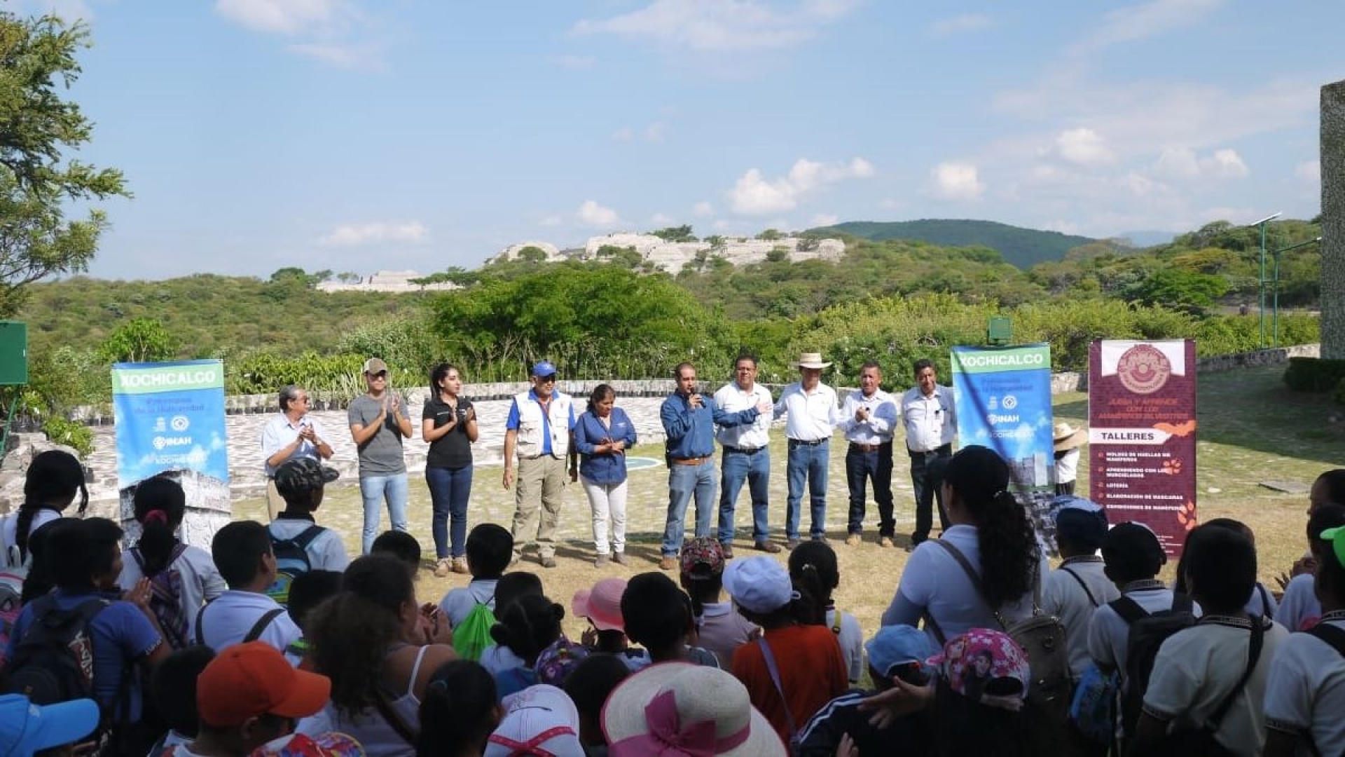 Celebran el Día Mundial del Medio Ambiente en la Zona Arqueológica de Xochicalco
