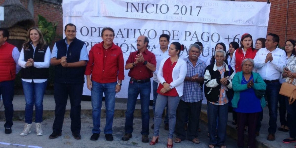 Inicia Sedesol entrega de recursos del programa 65 y Más