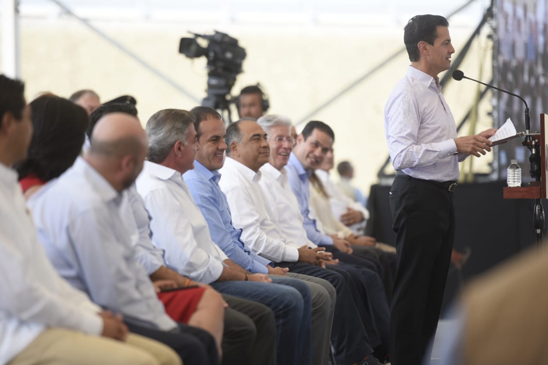 Inaugura EPN autopista Siglo XXI en el tramo de Jojutla a Chinameca
