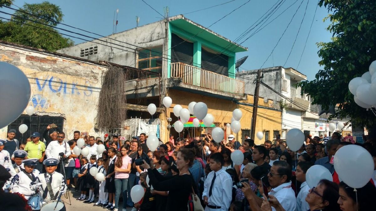 Da último adiós comunidad escolar a Primaria “Cuauhtémoc” de Jojutla