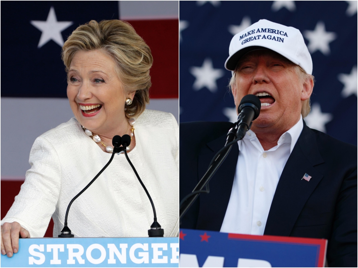 Clinton y Trump intensifican acciones de campaña a días del cierre