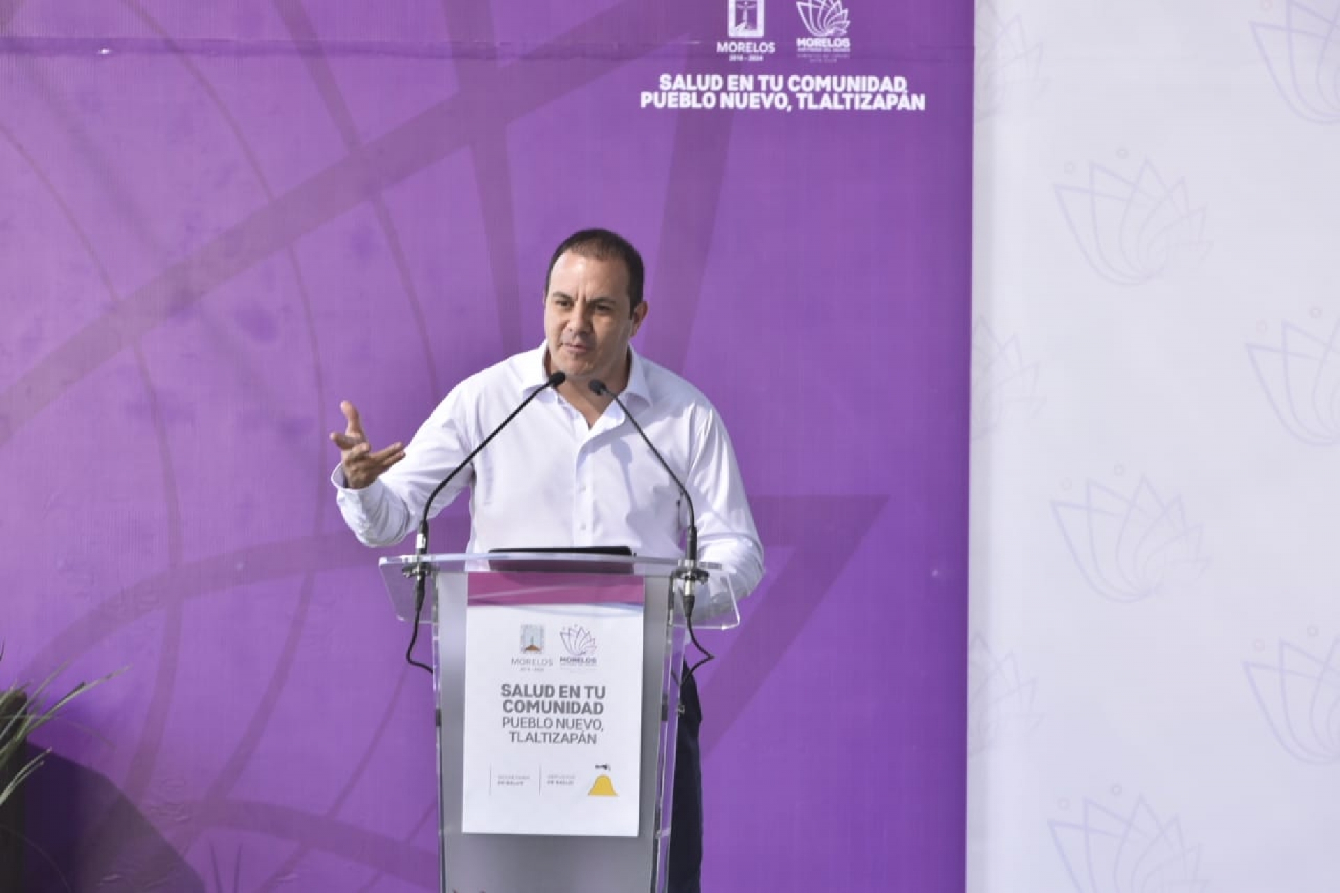 Reafirma Cuauhtémoc Blanco compromiso para restablecer paz social en Morelos en 2020