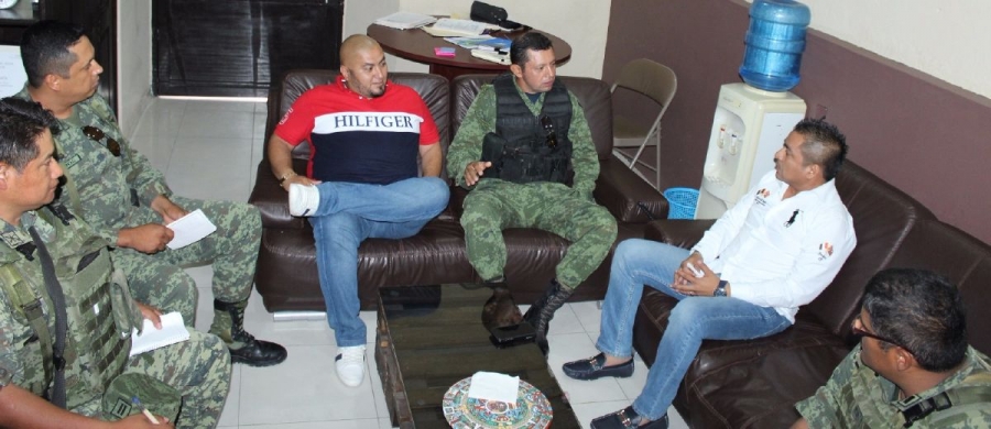 Autoridades de Jojutla y militares se unen contra la delincuencia