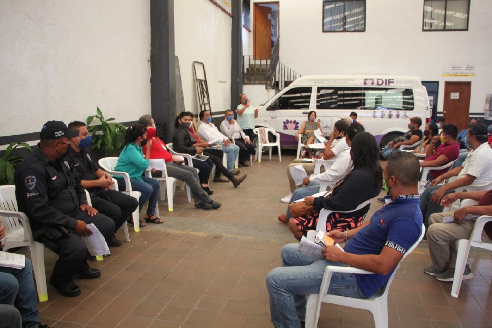 Capacitan a sectores de Tlaltizapán para ingresar a la “nueva normalidad”