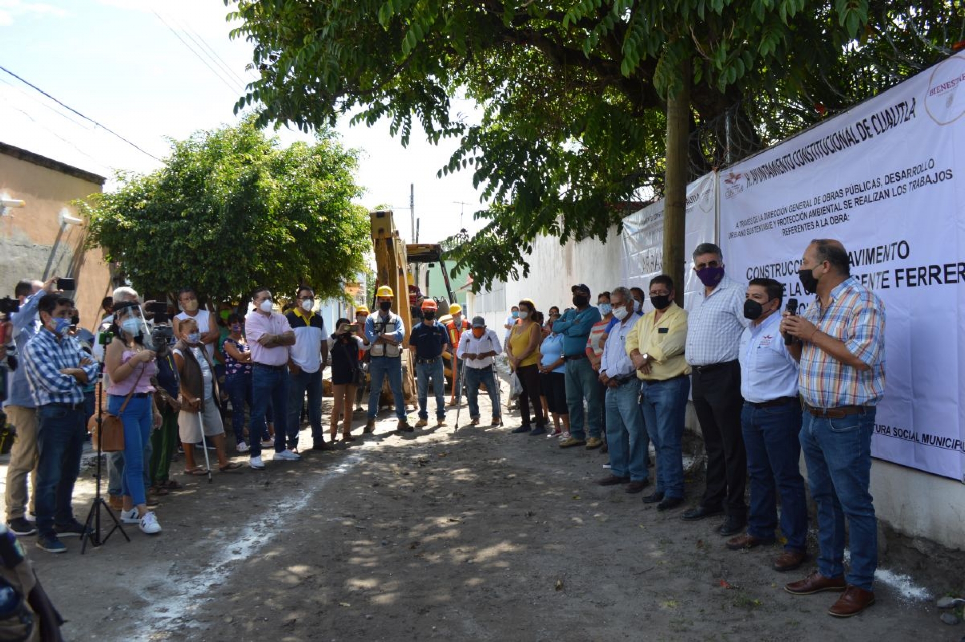 Continúa el inicio de obras en Cuautla