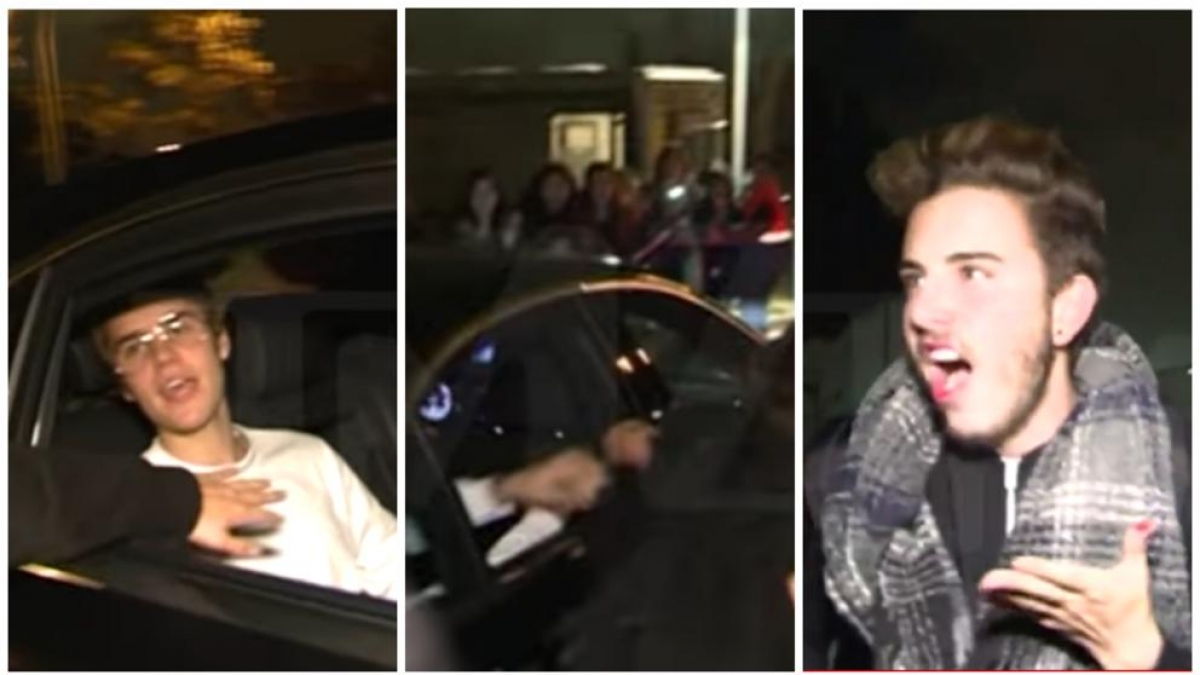Fan toca a Justin Bieber y a cambio recibe un puñetazo en la cara
